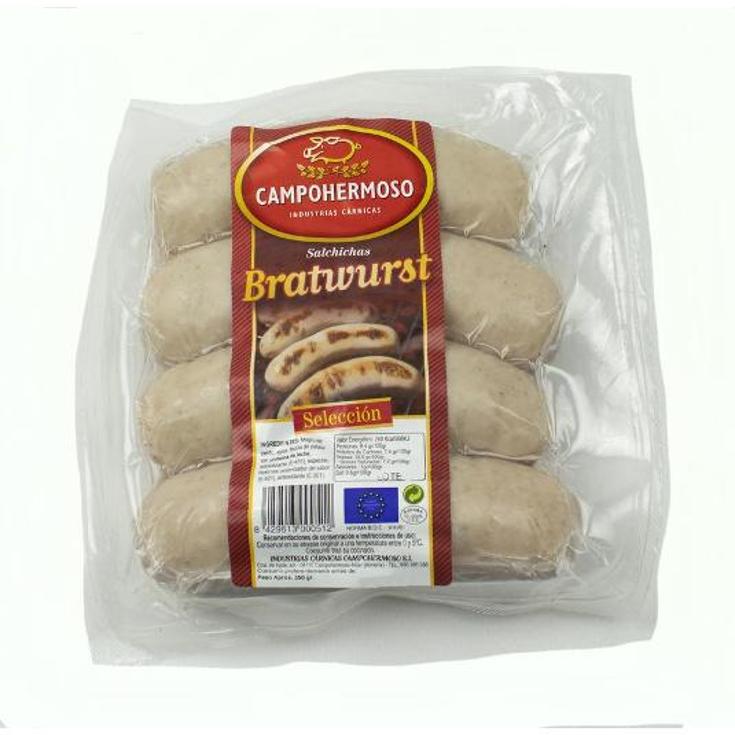 SALCHICHAS BRATWURST BDJA 350GR CAMPOHERMOSO BDJA 350 GR