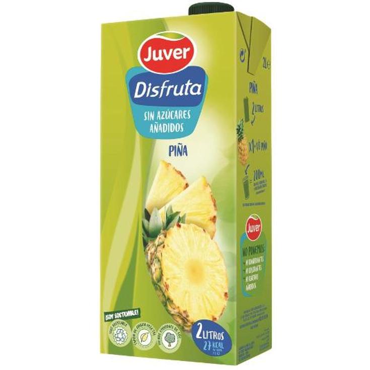 NECTAR PIÑA DISFRUTA SIN AZUCAR JUVER BRIK 2 LT