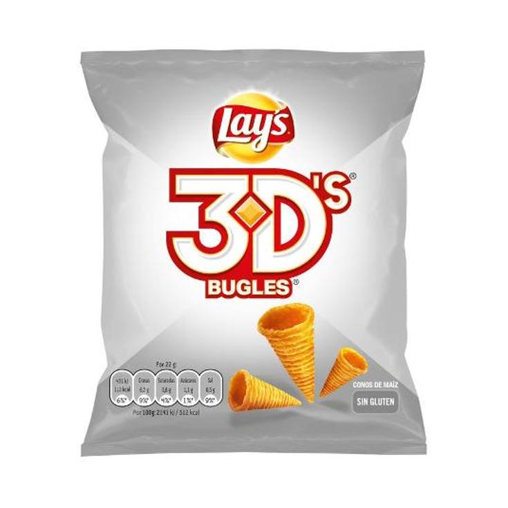 APERITIVOS BUGLES 3D S P.J MATUTANO BOLSA 28 GR