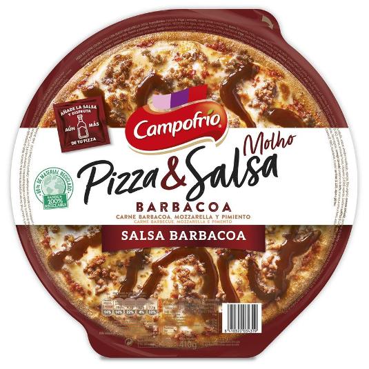 PIZZA BARBACOA CAMPOFRIO UNIDAD 410 GR