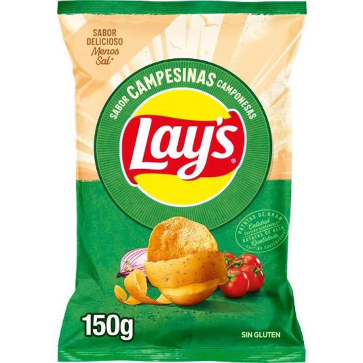 PATATAS FRITAS LAYS CAMPESINAS MATUTANO BOLSA 150 GR