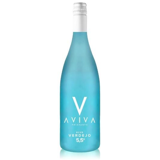 VINO BLUE VERDEJO FRIZZANTE 5º AVIVA BTLLA 75 CL