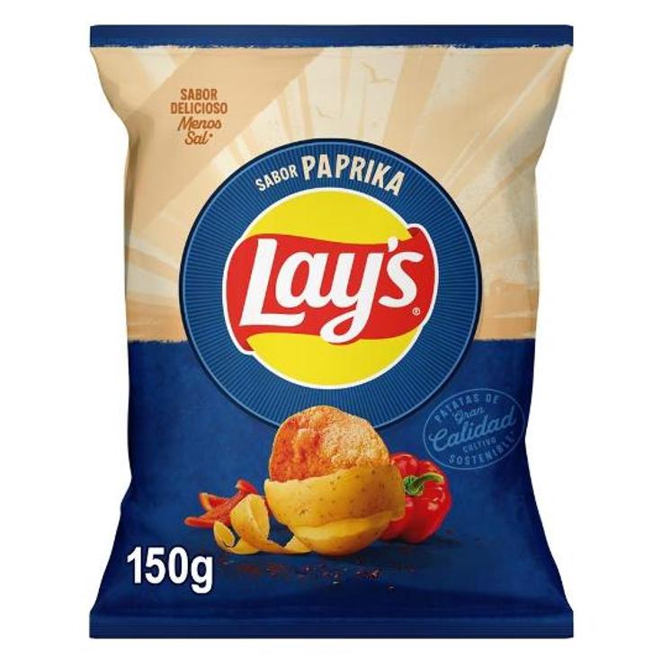 PATATAS FRITAS LAYS PAPRIKA MATUTANO BOLSA 150 GR