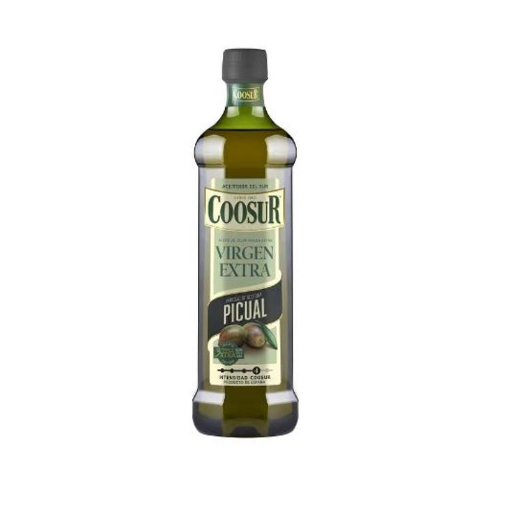 ACEITE OLIVA VIRGEN EX.PICUAL COOSUR BTLLA 1 LT