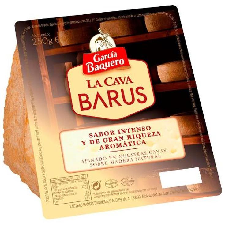 QUESO MEZCLA DE CAVA BARUS G.BAQUERO CUÑA 250 GR