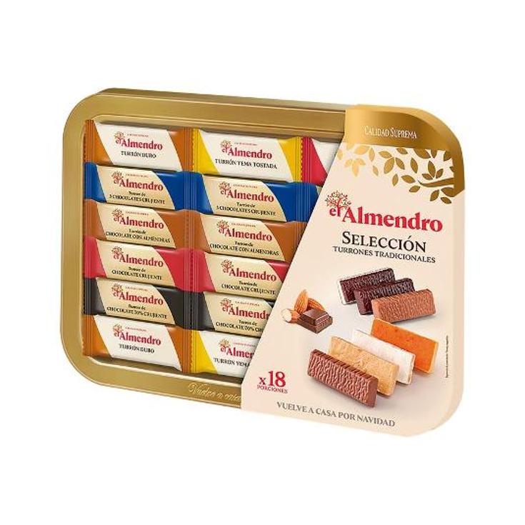 TURRONES BANDEJA SELECCION EL ALMENDRO BDJA 400 GR