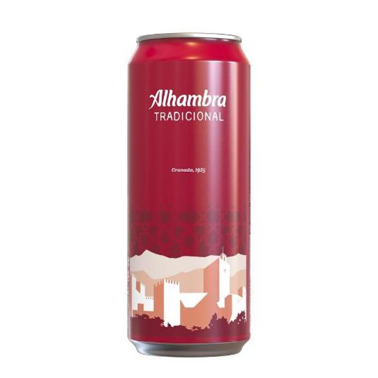 CERVEZA TRADICIONAL ALHAMBRA LATA 50 CL