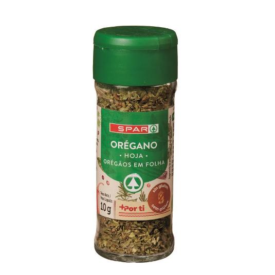 OREGANO ESPECIAS 10G SPAR FRASCO 10 GR