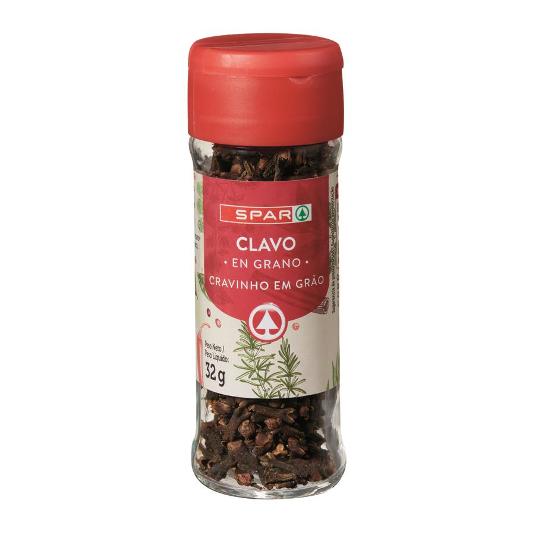 CLAVOS GRANOS ESPECIAS 32G SPAR FRASCO 32 GR