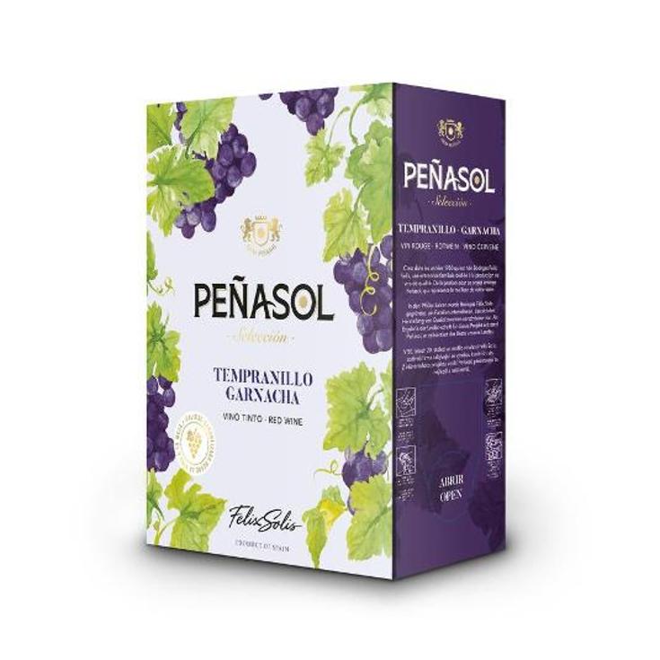 VINO TINTO SELECCION 12º B B PEÑASOL BOX 3 LT