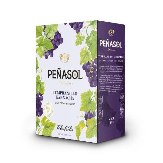 VINO TINTO SELECCION 12º B B PEÑASOL BOX 3 LT