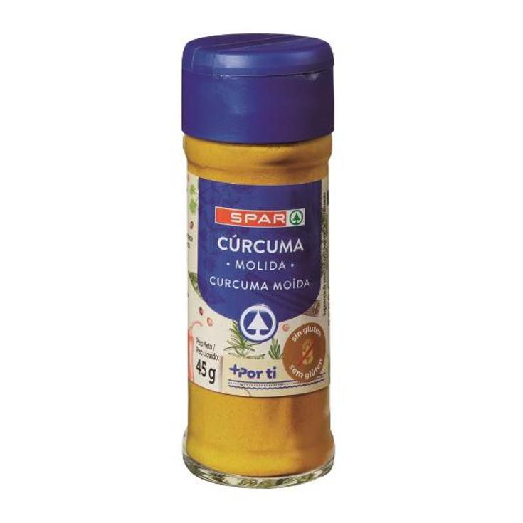 CÚRCUMA ESPECIAS 45G SPAR FRASCO 45 GR