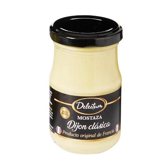 SALSA MOSTAZA DIJON CLASICA DELEITUM TARRO 200 GR