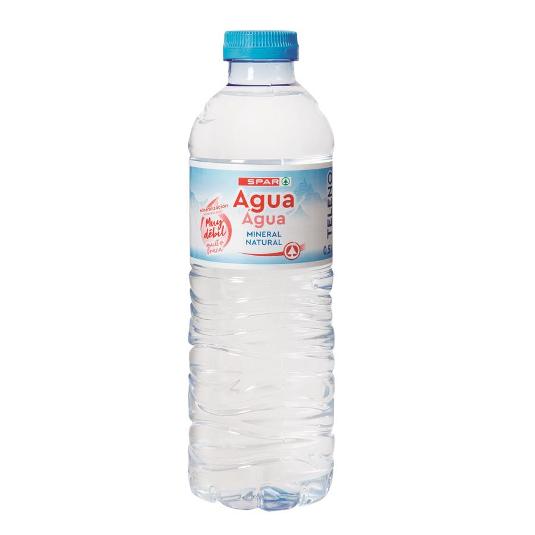AGUA MINERALIZADA MUY DEBIL SPAR BTLLA 500 ML