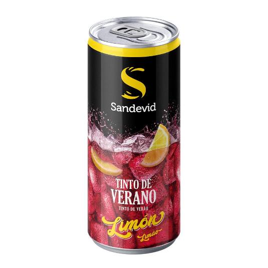 TINTO VERANO LIMON SANDEVID LATA 33 CL