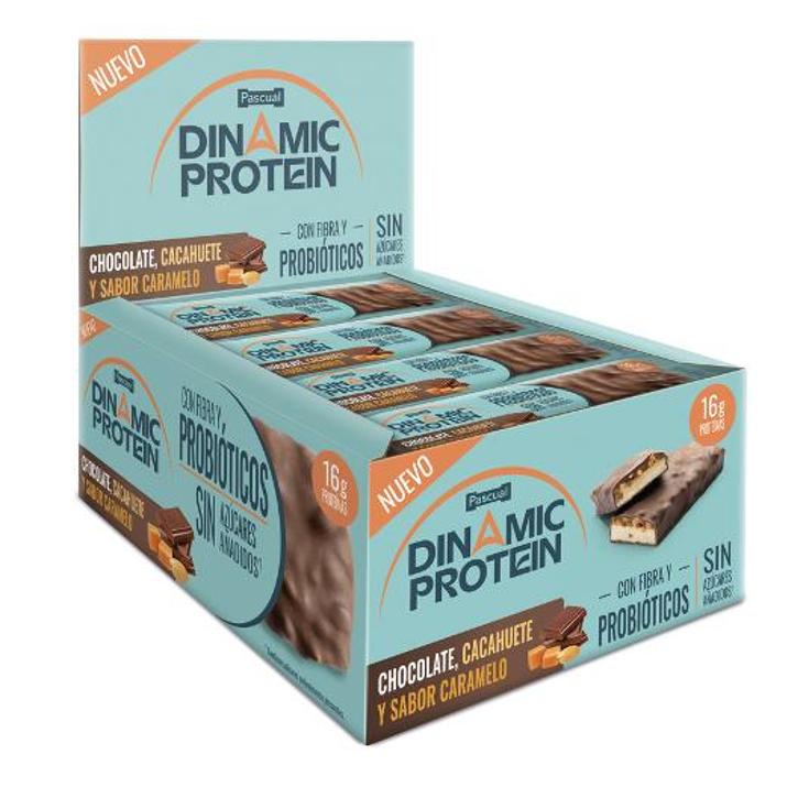 BARRITA PROT.CHOC.LECHE CACAHUE DINAMIC UNIDAD 55 GR