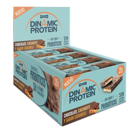 BARRITA PROT.CHOC.LECHE CACAHUE DINAMIC UNIDAD 55 GR