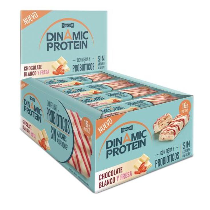 BARRITA PROT.CHOC.BLANCO FRESA DINAMIC UNIDAD 55 GR