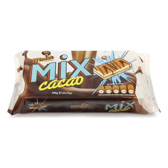 BIZCOCHITOS MIX CACAO MELS PQTE 200 GR
