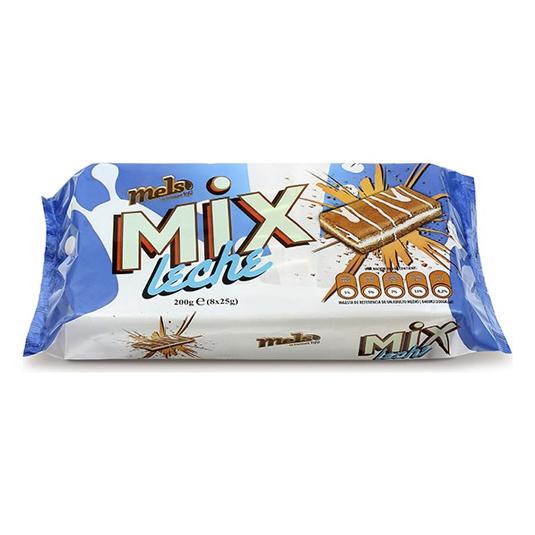 BIZCOCHITOS MIX LECHE MELS PQTE 200 GR