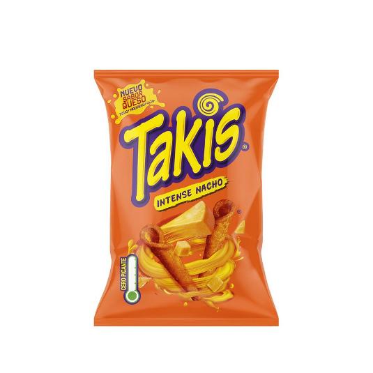 SNACK SABOR QUESO INTENSE NACHO TAKIS BOLSA 130 GR
