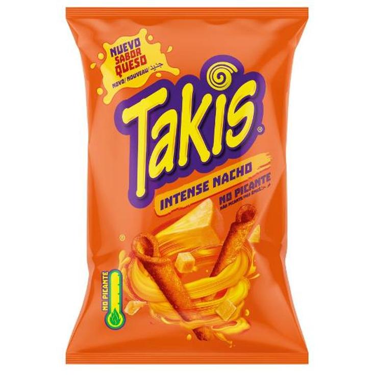 SNACK SABOR QUESO INTENSE NACHO TAKIS BOLSA 90 GR