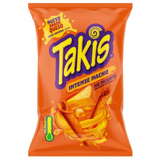 SNACK SABOR QUESO INTENSE NACHO TAKIS BOLSA 90 GR
