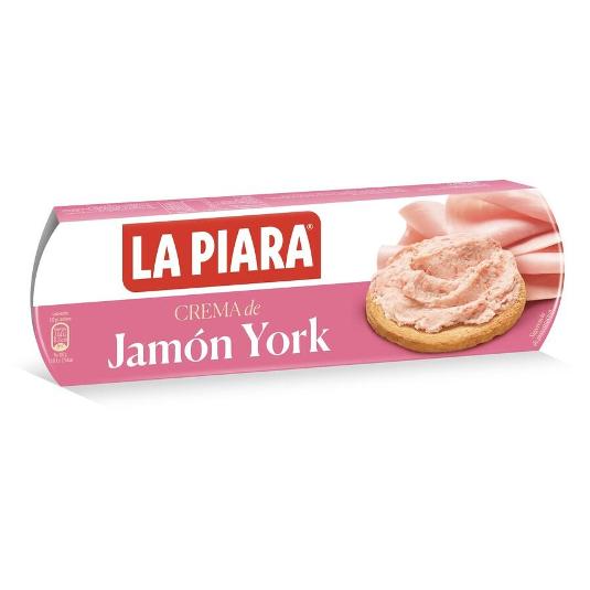 CREMA JAMON YORK 3X75 GR. LA PIARA PACK 225 GR