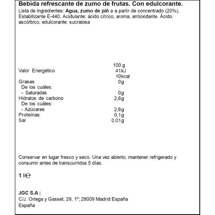 BEBIDA PIÑA DON SIMON PET 1 LT