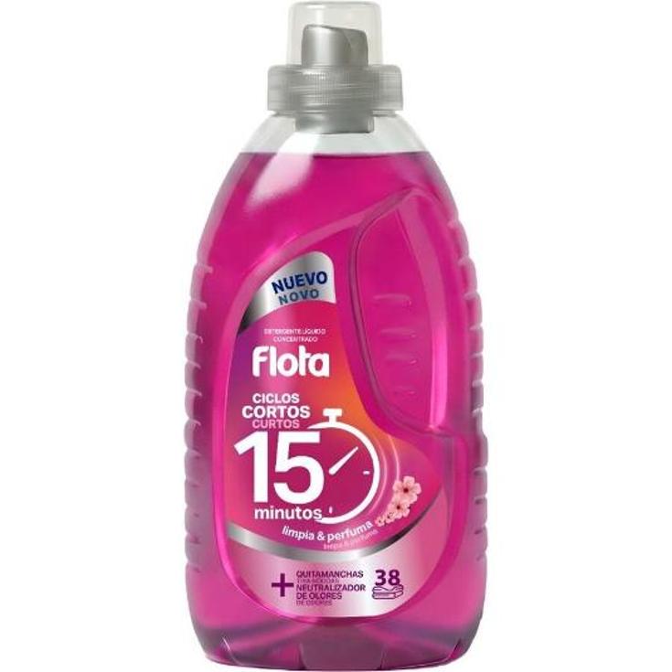 DETERG.CICLOS CORTOS FLORAL FLOTA BTLLA 38 LA