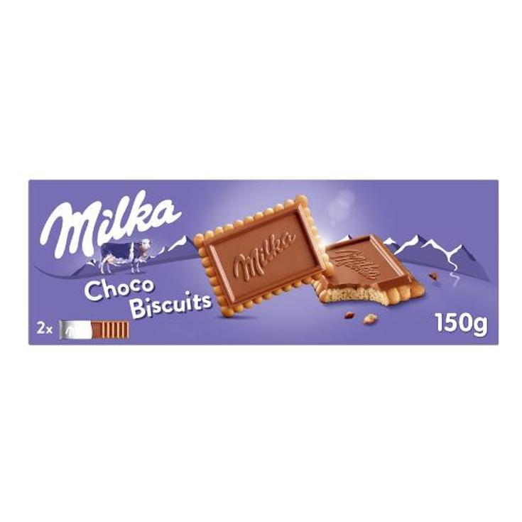 GALLETA MILKA BISC CHOCO LECHE MILKA PQTE 150 GR