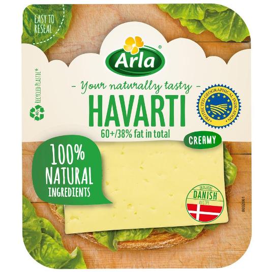 QUESO HAVARTI LONCHAS ARLA SOBRE 150 GR