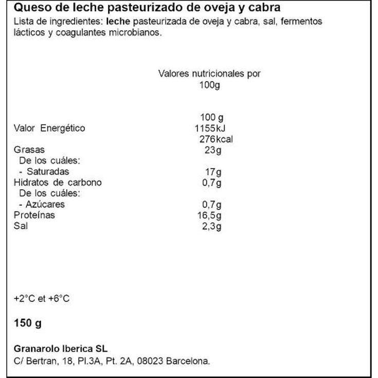 QUESO FETA GRIEGO DOP C.AZUR/NIZKA UNIDAD 150 GR