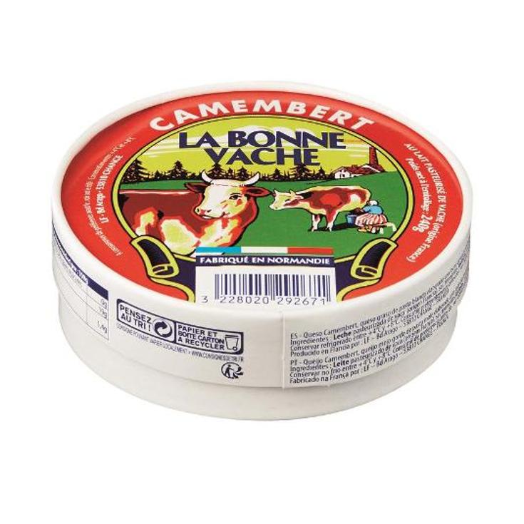 QUESO CAMEMBERT LE PERE BONNE VACHE CAJA 240 GR