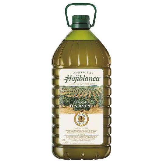 ACEITE OLIVA V.EXTRA HOJIBLANCA EL NUESTRO GRRFA 5 LT