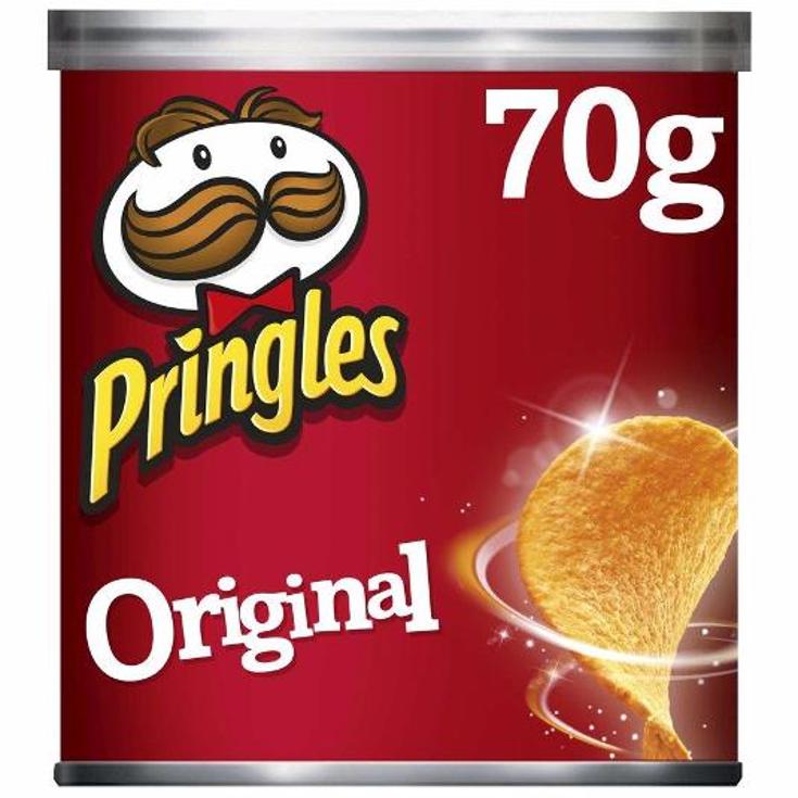 SNACK ORIGINAL PRINGLES BOTE 70 GR