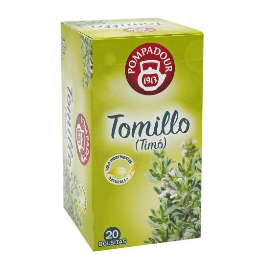 INFUSION TOMILLO POMPADOUR CAJA 20 UD