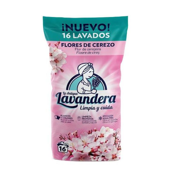 DETERG.AUTO.BLANCA Y COLOR CER. AN.LAVANDERA PQTE 16 LA