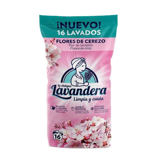 DETERG.AUTO.BLANCA Y COLOR CER. AN.LAVANDERA PQTE 16 LA