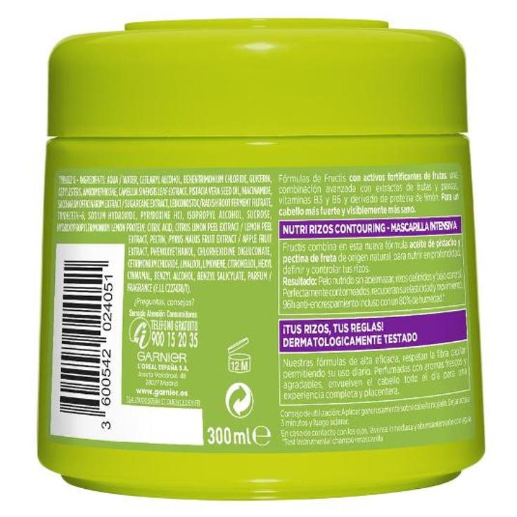 MASCARILLA NUTRI RIZOS FRUCTIS TARRO 320 ML