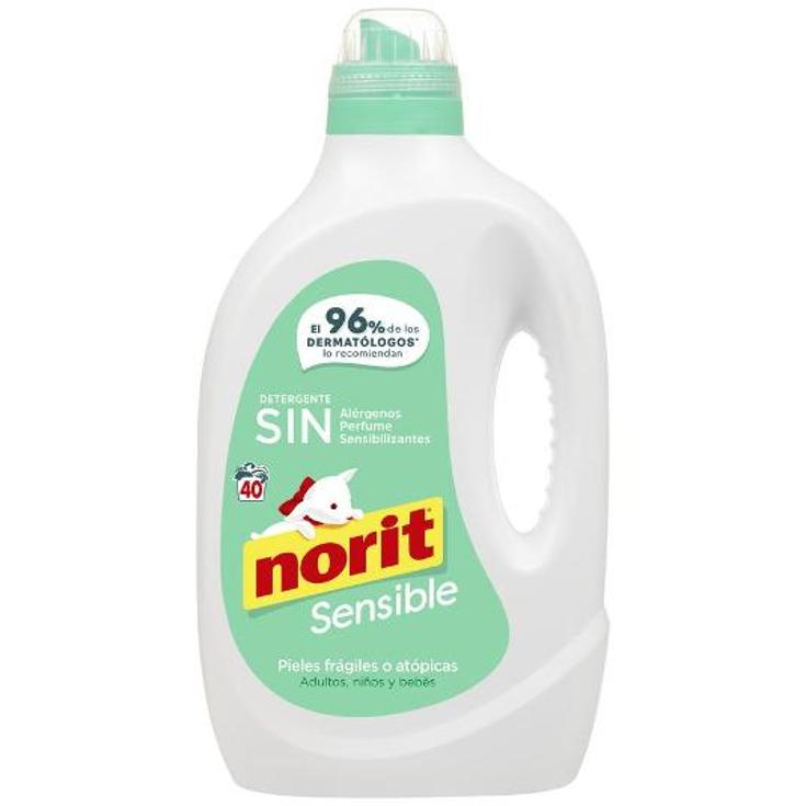 DETERGENTE LIQUIDO SENSIBLE 40D NORIT BTLLA 40 LA