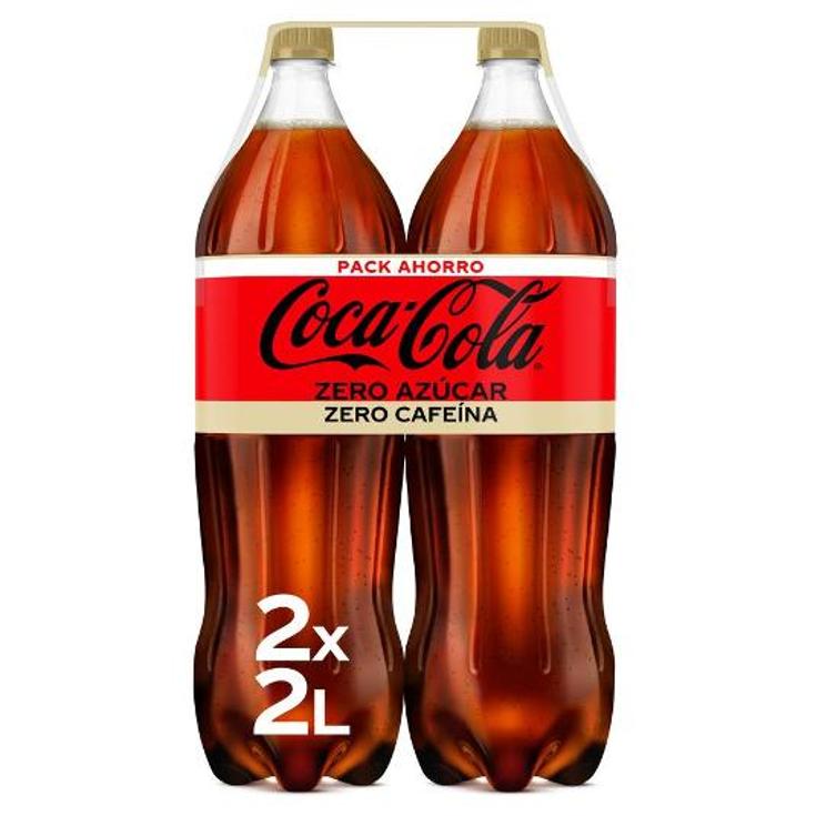 COCA COLA ZERO ZERO 2X2LT COCA COLA PACK 4 LT
