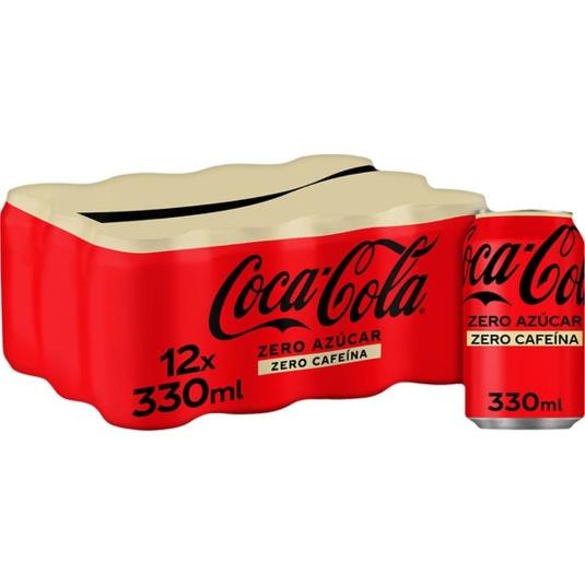 COCA COLA ZERO ZERO 12X33CL COCA COLA PACK 396 CL