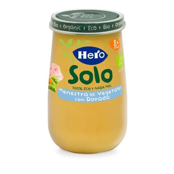 BABY ECO MEN.VERD./DORADA (+8M) HERO FRASCO 190 GR