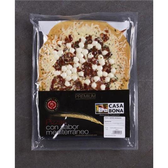 PIZZA FRESCA JAMON SERRANO CASA BONA UNIDAD 600 GR