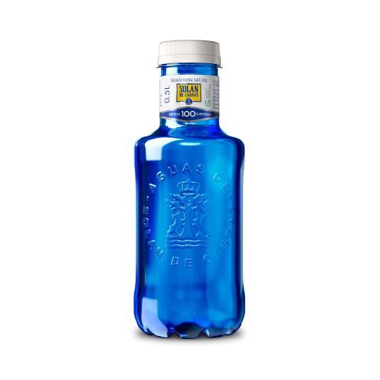 AGUA MINERAL CON GAS SOLAN CABRAS BTLLA 50 ML