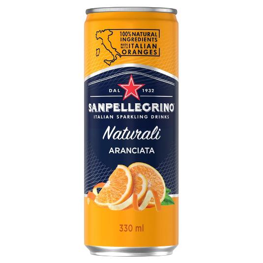 BEBIDA ARANCIATA S.PELLEGRINO LATA 33 CL