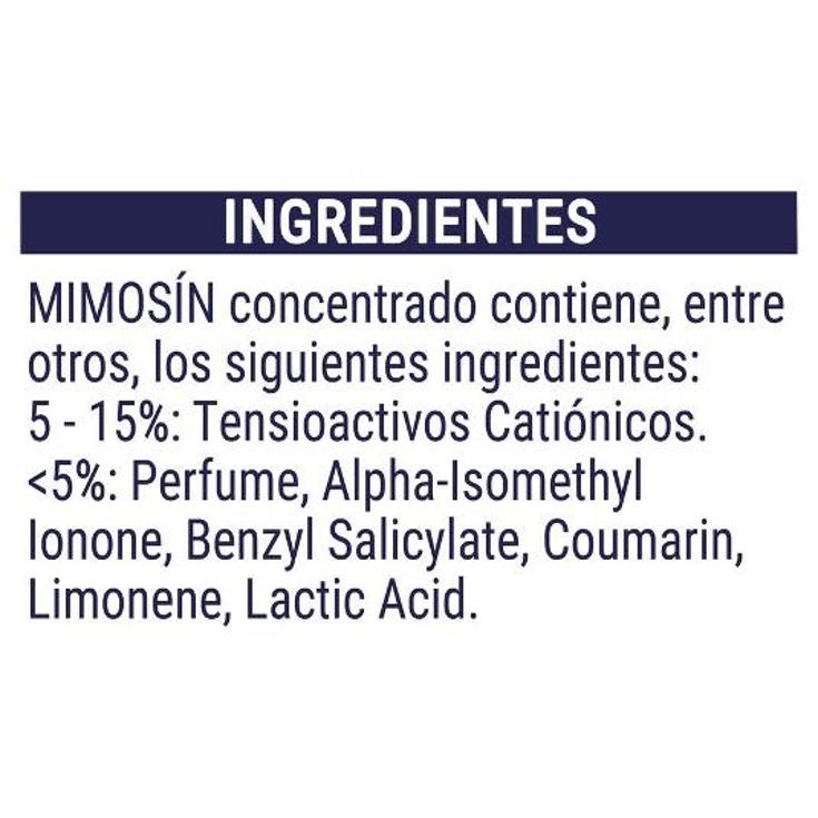 SUAVIZANTE CONC.DULCES S. 60 MIMOSIN BTLLA 60 LA