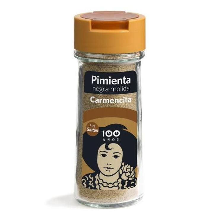 ESPECIAS PIMIENTA NEGRA MOLIDA CARMENCITA TARRO 52 GR