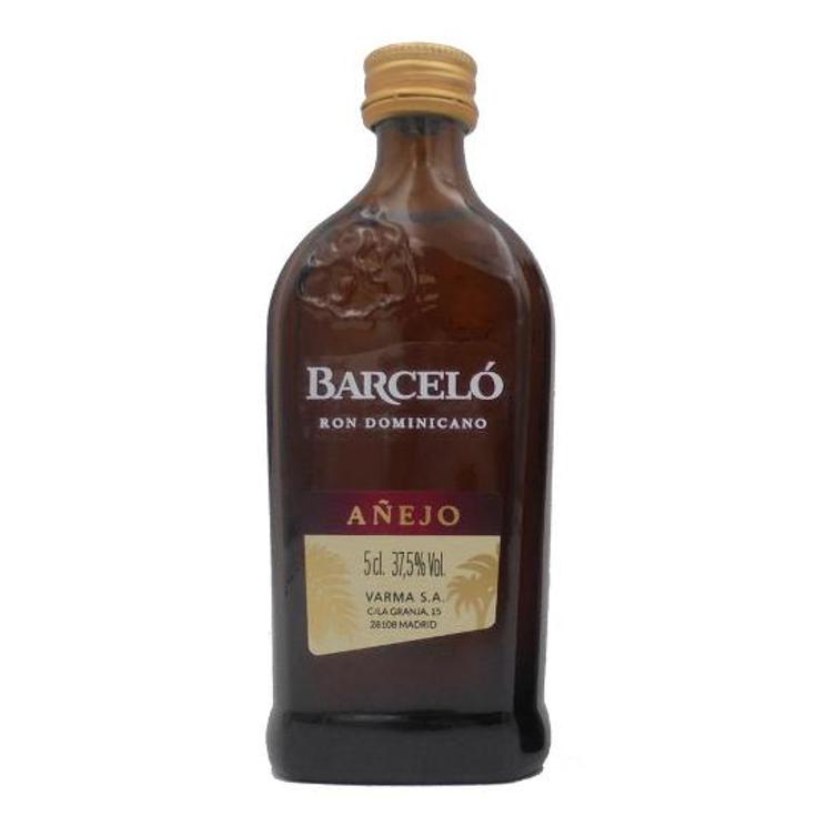 RON AÑEJO 37,5º MINI BARCELO BTLLA 5 CL